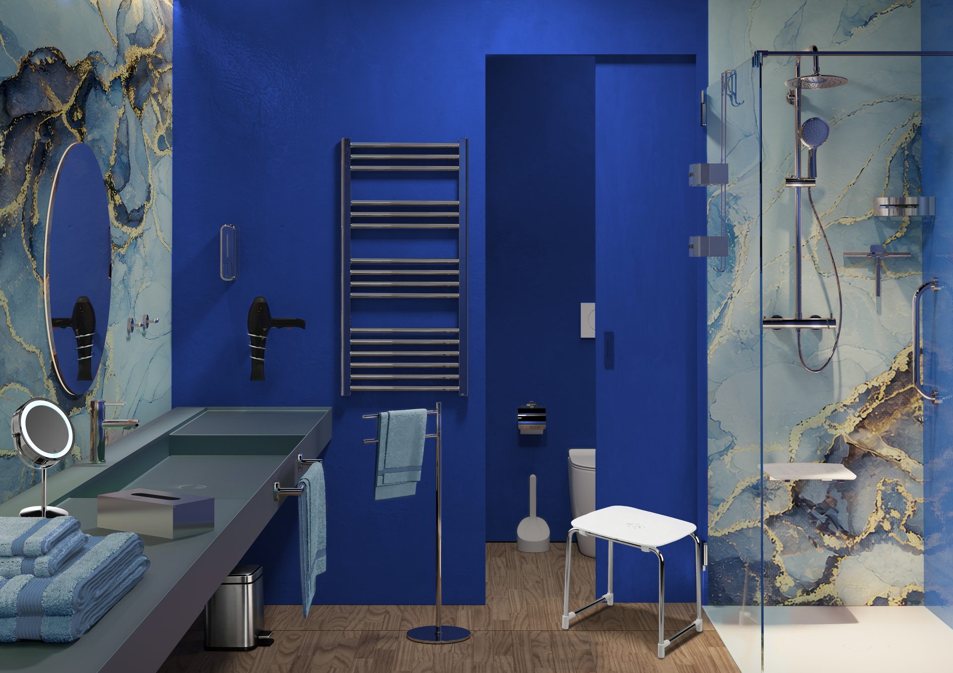Ambiente baño Cromado — Gedy Ibérica
